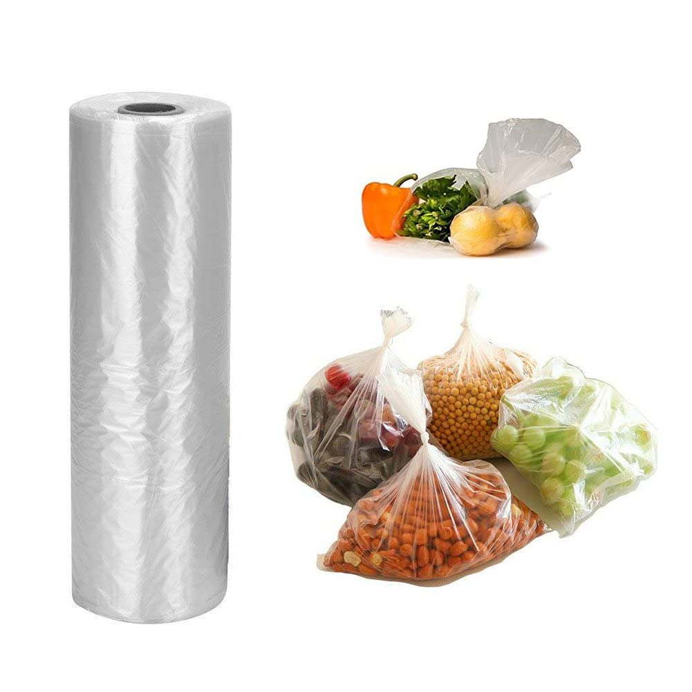 Amazon.com: 12 x 20 inches Plastic Produce Bag,350 Bags/Roll,for Fruits,  Vegetable, Bread, Food Storage.: Home & Kitchen