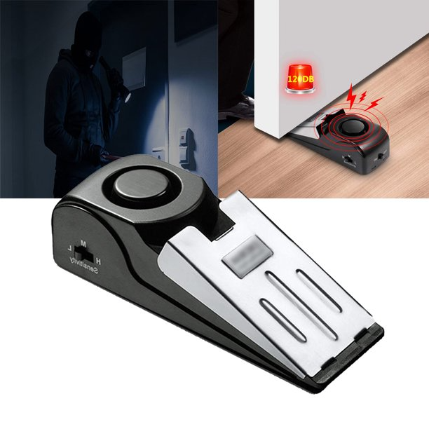 1 Pack Security Door Stopper Door Stop Alarm Door Alarms For Travel  Apartment Home House - Walmart.com